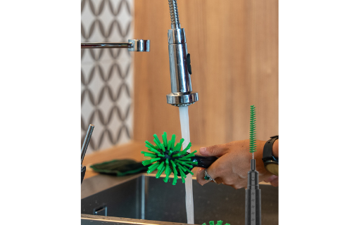 Brosse nettoyante 2 en 1